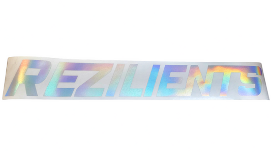 Holographic 24" banner